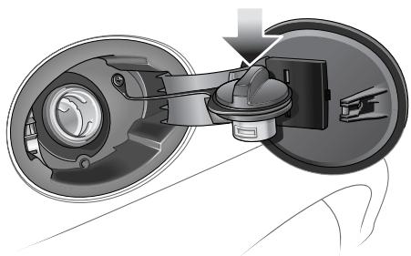 JAGUAR S-TYPE 2006 - Remplissage du reservoir de carburant - 2