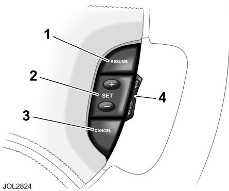 JAGUAR S-TYPE 2006 - Commandes du volant - 1