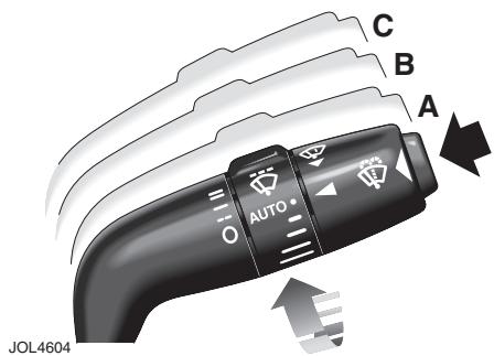 JAGUAR S-TYPE 2006 - Essuieglaces et laveglaces - 1