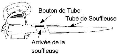 WEED EATER EBV - Pour montage du tube de souffleuse: - 1