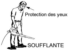WEED EATER WEB160 - Position d'utilisation - 1