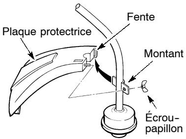 WEED EATER XT 300 - Installlez le protecteur - 1
