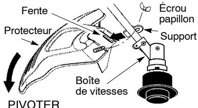 WEED EATER XT700 - Installation du protecteur - 1