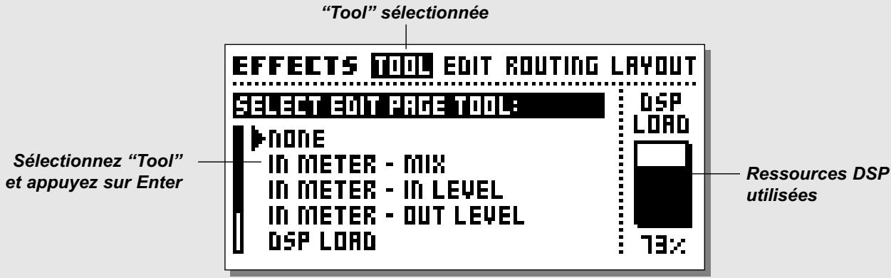TC ELECTRONIC FIREWORX - CONFIGURATION DES BLOCSD'EFFETS Mode Effects - 1