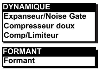 TC ELECTRONIC FIREWORX - Les sous-algorithmes des blocs - 1