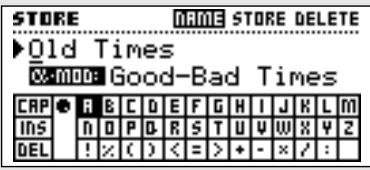 TC ELECTRONIC FIREWORX - Exercice 4: Attribution du nom du Preset ou de la fonction associée à la molette Alpha Mod. - 3