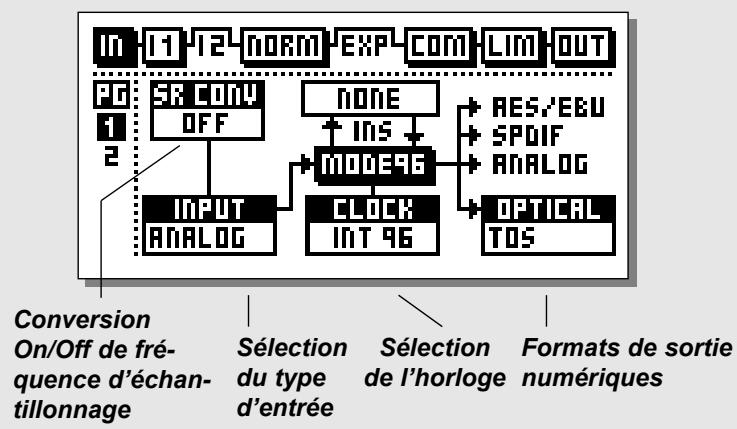 TC ELECTRONIC FINALISER 96K - PAGE PRINCIPALE Sortie - 2