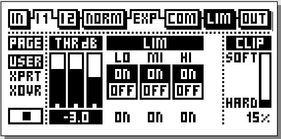 TC ELECTRONIC FINALISER 96K - PAGE PRINCIPALE Limiteur - 2