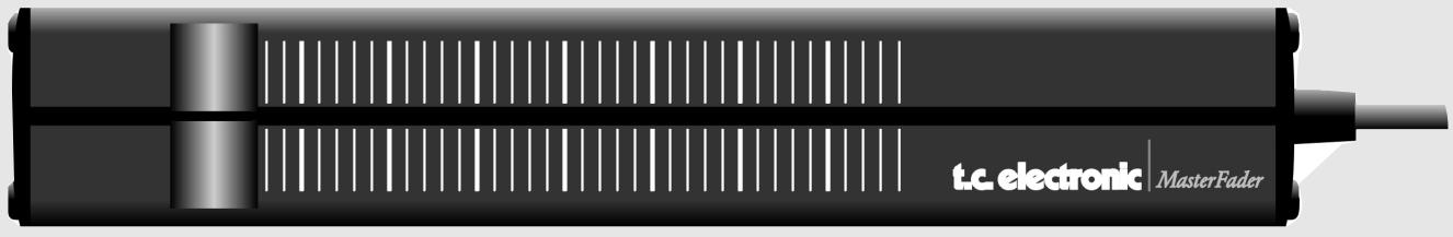 TC ELECTRONIC FINALISER PLUS - Connexion et calibrage du Master Fader - 1