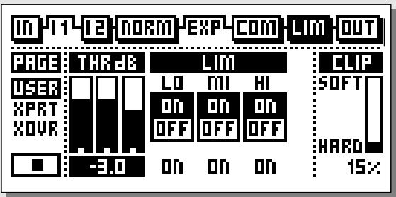 TC ELECTRONIC FINALISER PLUS - PAGE PRINCIPALE Limiteur - 2