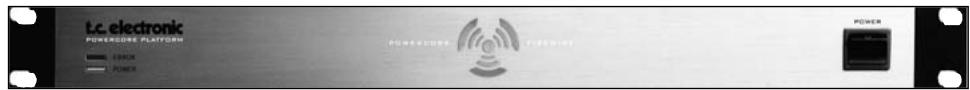 TC ELECTRONIC TCPOWERCOREUNP - FACE AVANT DE POWERCORE FW - 1