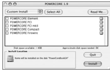 TC ELECTRONIC TCPOWERCOREUNP - GUIDE D'INSTALLATION LOGICIELLE MAC OSX - 6