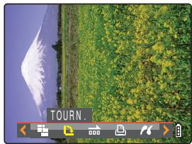 CONTAX U4R - Pivoter une image - 3