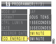 CONTAX U4R - Important la fonction d'économie d'énergie ne fonctionne pas dans les situations suivantes : - 1