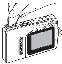 CONTAX U4R - Utilisation du coussinet de nettoyage - 3