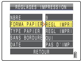 CONTAX U4R - Spécifier les réglages d'impression - 6
