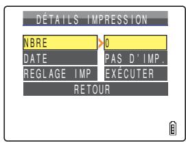 CONTAX U4R - Spécifier les réglages DPOF - 6