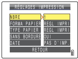 CONTAX U4R - Spécifier les réglages d'impression - 4