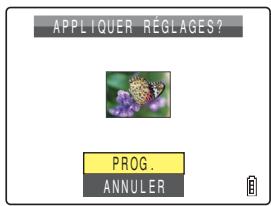 CONTAX U4R - Appuyer sur la touche de sélection vers le haut ▲ pour sélectionner [PROG.], puis appuyer sur ⊙. - 1