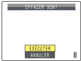 CONTAX U4R - Effacement d'un message enregistré - 4