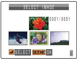 CONTAX U4R - Appuyer sur la touche de sélection vers le haut ▲ pour sélectionner [PROG.], puis appuyer sur Ⓞ. - 1