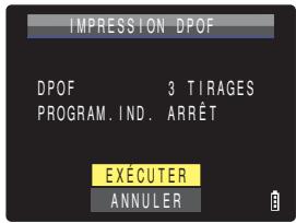 CONTAX U4R - Appuyer sur la touche de sélection vers le haut ▲ pour sélectionner [exécuter], puis appuyer sur Ⓞ. - 1