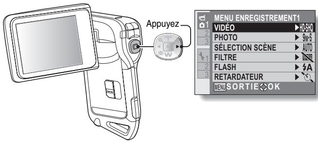 LOGICOM-SANYO XACTI VPC-CA9EX - Appuyez sur le bouton [>]. - 1