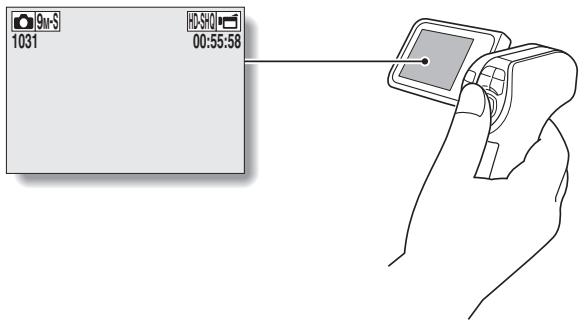 LOGICOM-SANYO XACTI VPC-CA9EX - Écran réglable pour tout angle de prise de vue - 2