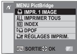 LOGICOM-SANYO XACTI VPC-CA9EX - Le mode d'impression PictBridge est activé. - 1