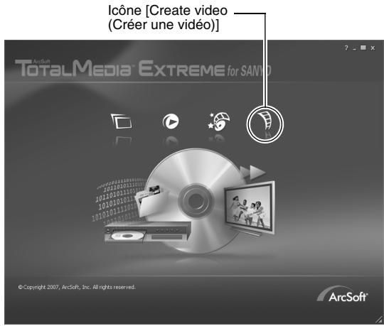 LOGICOM-SANYO XACTI VPC-CA9EX - Double-cliquez sur l'icône [TotalMedia Extreme] située sur le bureau. - 1
