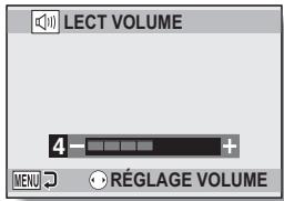 LOGICOM-SANYO XACTI VPC-CA9EX - Affichez le menu de lecture du mode simple (page 37), sélectionnez le réglage du volume de lecture et appuyez sur le bouton SET. - 1