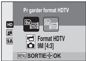 LOGICOM-SANYO XACTI VPC-CA9EX - Sélection du format d'enregistrement - 1