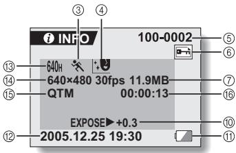 LOGICOM-SANYO XACTI VPC-E6EX - Appuyez sur le bouton MENU et maintenez-le enforcé pendant environ 2 secondes. - 2