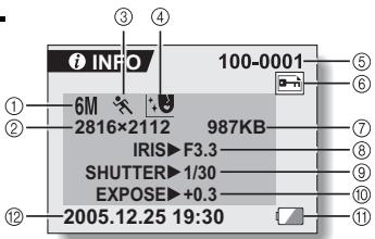LOGICOM-SANYO XACTI VPC-E6EX - Appuyez sur le bouton MENU et maintenez-le enforcé pendant environ 2 secondes. - 1