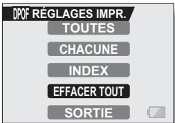 LOGICOM-SANYO XACTI VPC-E6EX - Sélectionnez "EFFACER TOUT". - 1