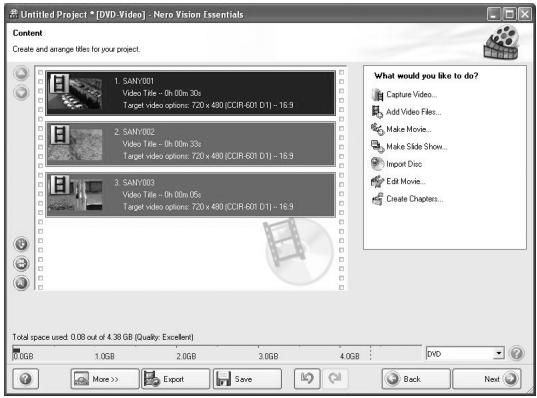 LOGICOM-SANYO XACTI VPC-FH1EX - Cliquez sur le bouton [Open (Ouvrir)]. - 1