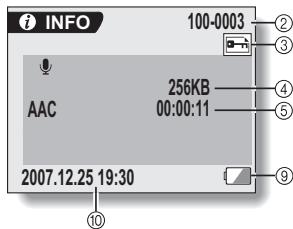 LOGICOM-SANYO XACTI VPC-HD2EX - Appuyez sur le bouton MENU pendant au moins 1 seconde. - 3