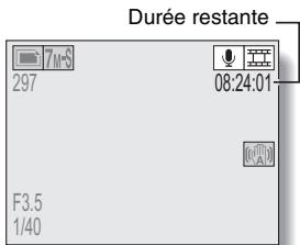 LOGICOM-SANYO XACTI VPC-HD2EX - Réglez l'appareil photo sur le mode d'enregistrement audio (page 61). - 1