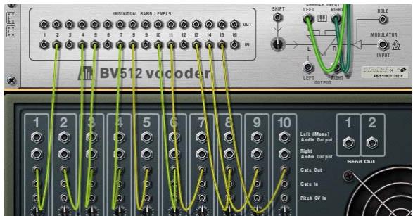 PROPELLERHEAD REASON 2.5 - Contrôle des bandes de vocodeur par une source externe - 1