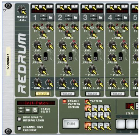 PROPELLERHEAD REASON 2.5 - Édition des réglages de raccourcis clavier - 1