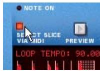 PROPELLERHEAD REASON 2.5 - Sélection des coupes sonores (Slices) - 2