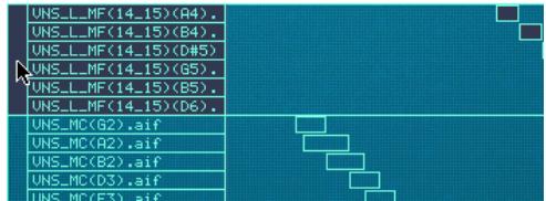 PROPELLERHEAD REASON 2.5 - Selection de toutes les zones d'un groupe - 2