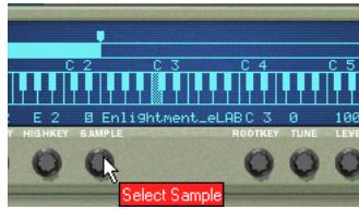 PROPELLERHEAD REASON 2.5 - Si I'échantillon est charge mais n'est pas encore affecté. - 1
