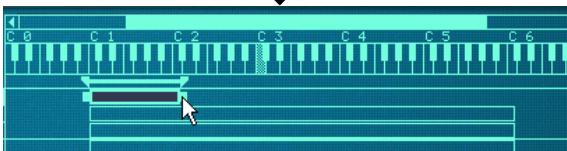 PROPELLERHEAD REASON 2.5 - Au moyen des poignées gauche et droite des zones - 2