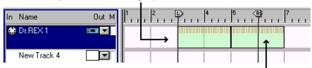 PROPELLERHEAD REASON 2.5 - Fonction "To Track" sur les bouches REX - 2