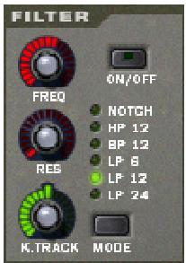 PROPELLERHEAD REASON 2.5 - Filtre - 1