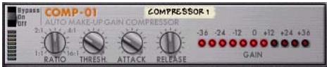 PROPELLERHEAD REASON 2.5 - COMP-01 Compresseur à gain de sortie automatique - 1