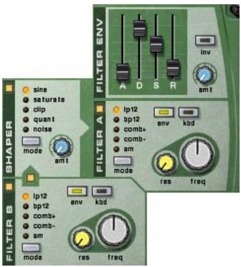 PROPELLERHEAD REASON 2.5 - Section des filtres - 1