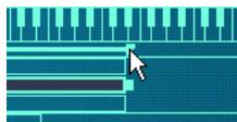 PROPELLERHEAD REASON 2.5 - Au moyen des poignées de la barre de tessiture - 6