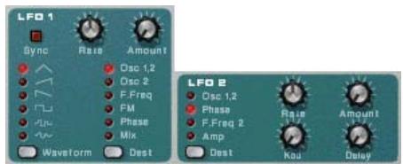 PROPELLERHEAD REASON 2.5 - Section des LFO - 1